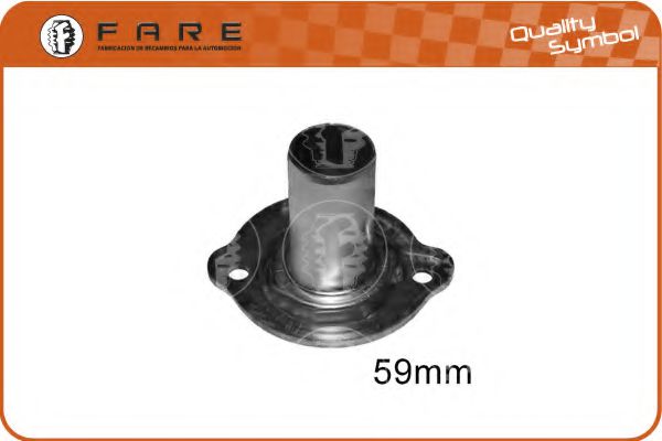 10581 FARE+SA Brake System Cable, parking brake
