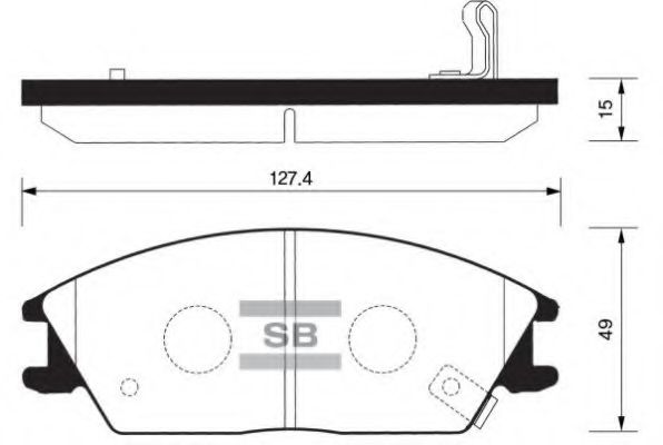 FBP1047 FIBA Brake System Brake Pad Set, disc brake
