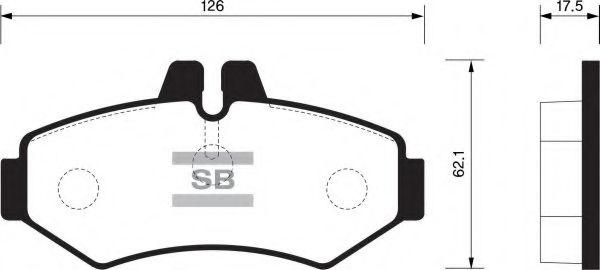 FBP1278 FIBA Brake Pad Set, disc brake