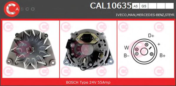 CASCO CAL10635AS