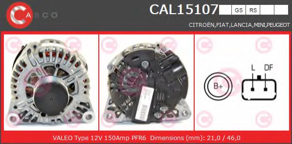 CASCO CAL15107GS