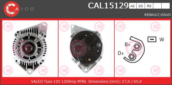 CASCO CAL15129AS