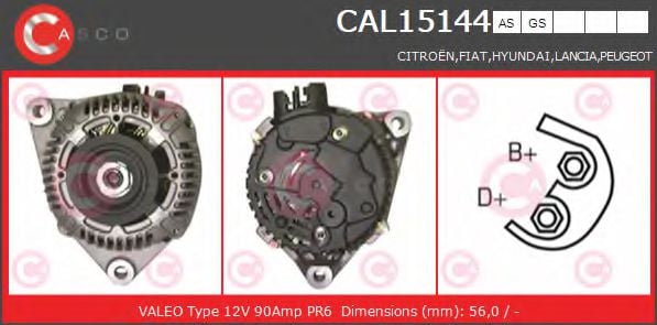 CASCO CAL15144AS