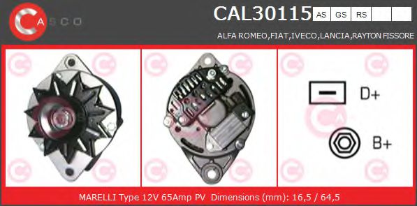 CASCO CAL30115AS