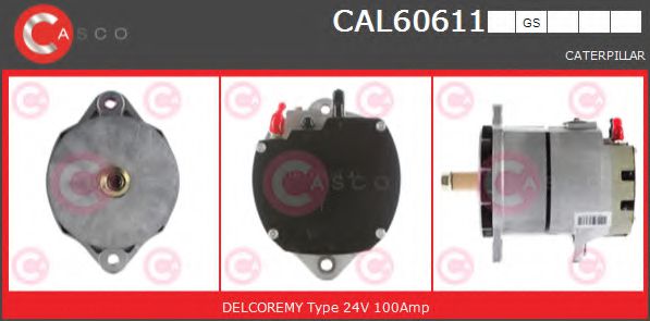 CAL60611GS CASCO Alternator