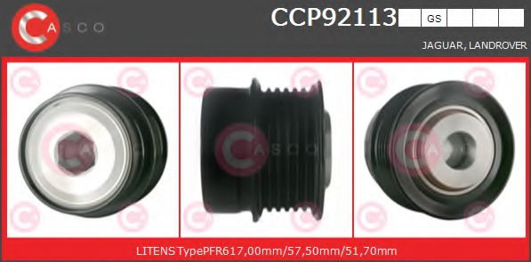 CCP92113GS CASCO Alternator Freewheel Clutch