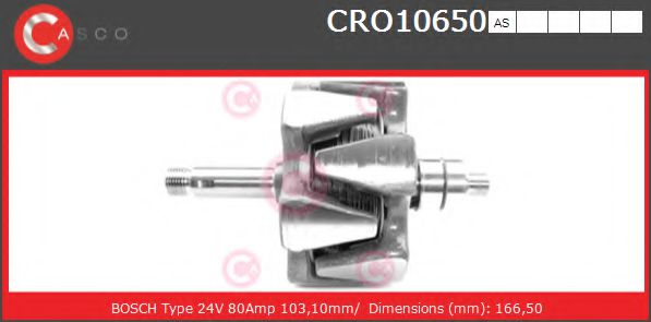 CRO10650AS CASCO Rotor, alternator