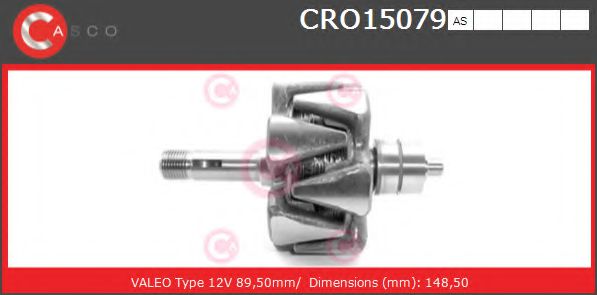 CRO15079AS CASCO Rotor, alternator