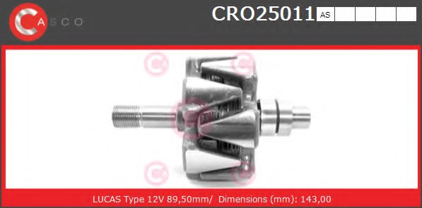 CRO25011AS CASCO Rotor, alternator