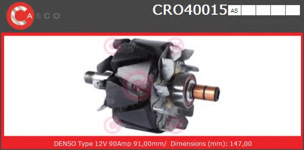 CRO40015AS CASCO Rotor, alternator