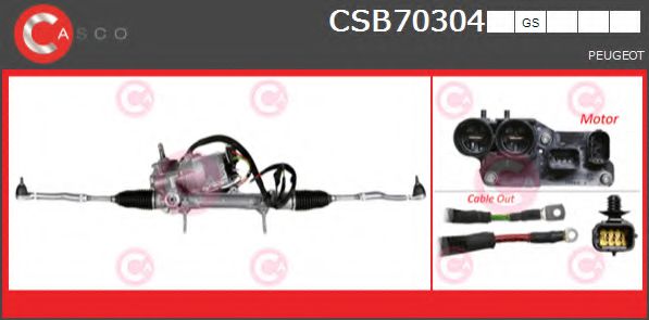 CSB70304GS CASCO Steering Gear