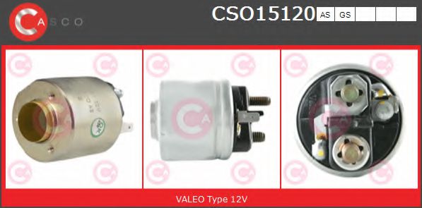 CSO15120AS CASCO Solenoid Switch, starter