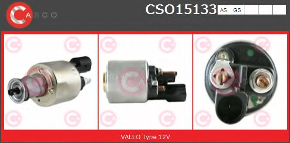 CSO15133AS CASCO Solenoid Switch, starter