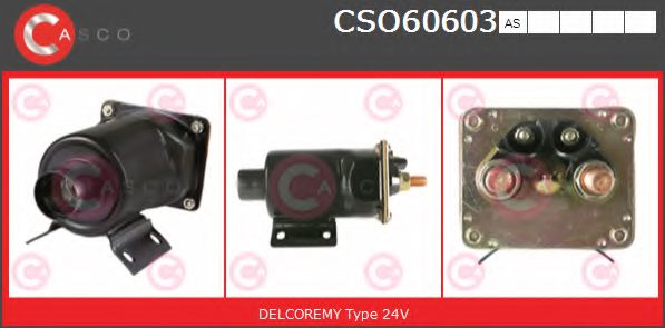 CSO60603AS CASCO Solenoid Switch, starter