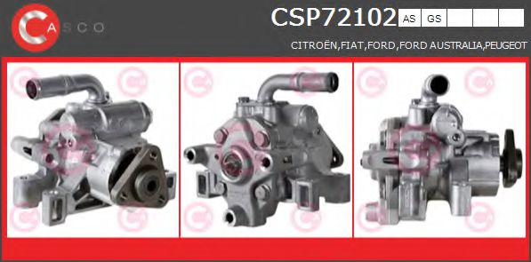 CSP72102GS CASCO Hydraulic Pump, steering system
