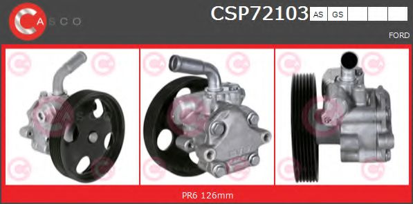 CSP72103AS CASCO Hydraulic Pump, steering system