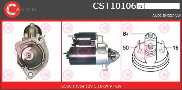 CST10106AS CASCO Starter