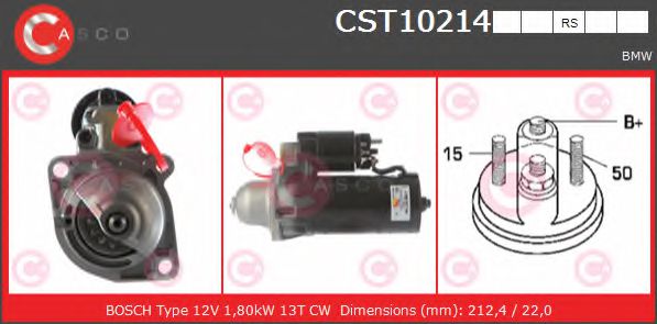 CST10214RS CASCO Starter