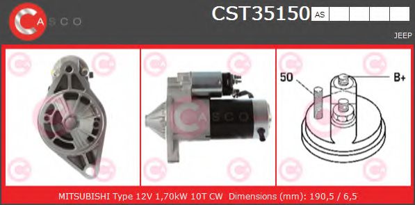 CST35150AS CASCO Starter