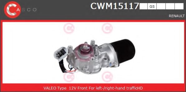 CWM15117GS CASCO Wiper Motor