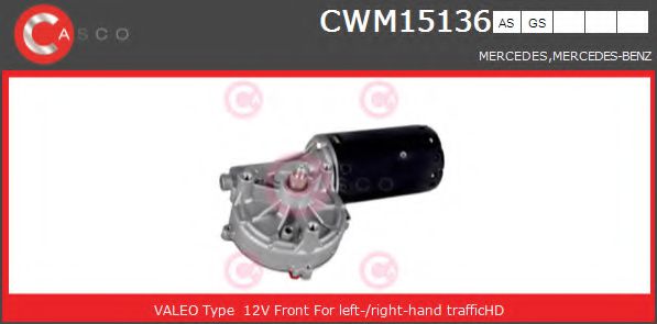 CWM15136GS CASCO Wiper Motor