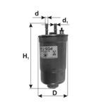 PDS748 PZL+SEDZISZOW Fuel filter