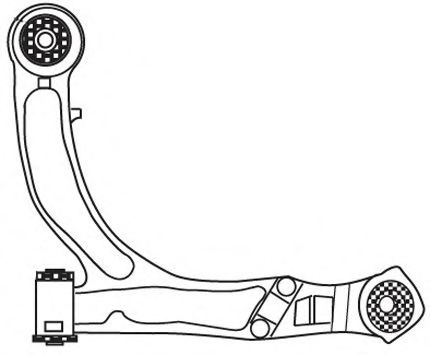 2644 FRAP Wheel Suspension Control Arm-/Trailing Arm Bush
