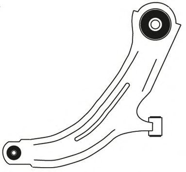 2669 FRAP Wheel Suspension Track Control Arm