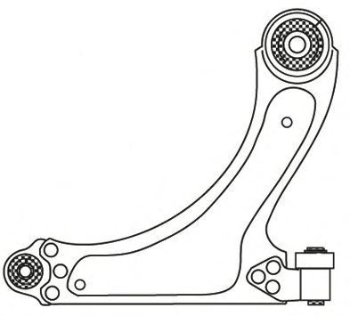 2742 FRAP Brake System Brake Shoe Set