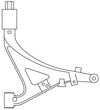3146 FRAP Brake System Cable, parking brake