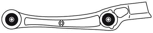 3753 FRAP Wheel Suspension Track Control Arm