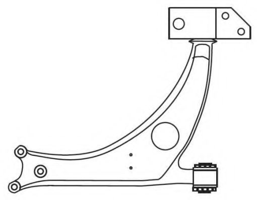 4034 FRAP Anti-Friction Bearing, suspension strut support mounting