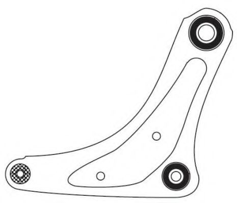4481 FRAP Wheel Suspension Track Control Arm