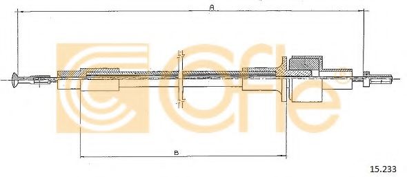 15.233 COFLE Wheel Suspension Rod/Strut, stabiliser