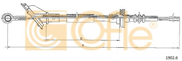 1902.6 COFLE Stange/Strebe, Stabilisator