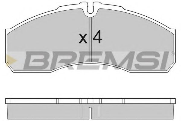 BREMSI BP2952