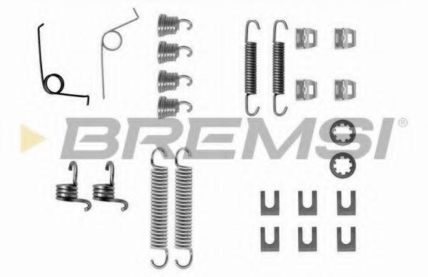 SK0545 BREMSI Accessory Kit, brake shoes