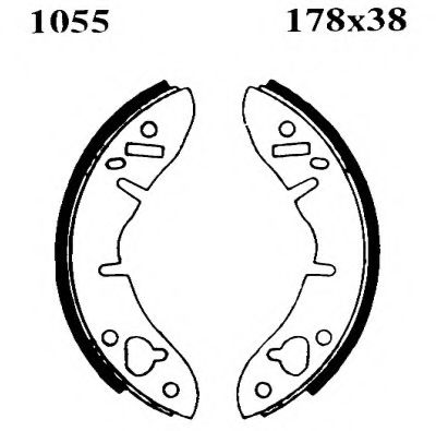 01055 BSF Suspension Coil Spring