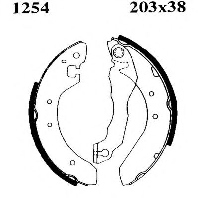 01254 BSF Wheel Bearing Kit