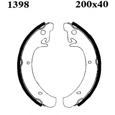 01398 BSF Wheel Suspension Wheel Bearing Kit