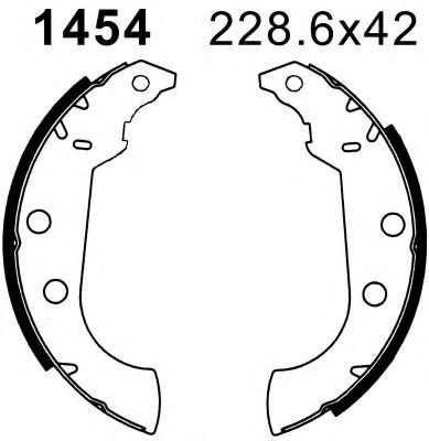 01454 BSF Wheel Suspension Wheel Bearing Kit