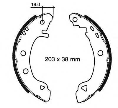 01496 BSF Gasket, cylinder head cover