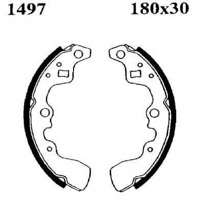 01497 BSF Wheel Bearing Kit