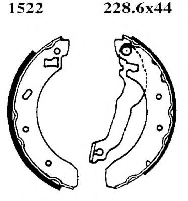 01522 BSF Gasket, cylinder head cover