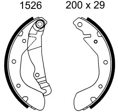 07200 BSF Wheel Suspension Stabiliser Mounting