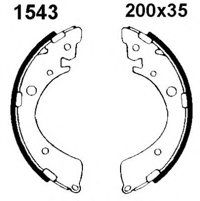 01543 BSF Wheel Bearing Kit