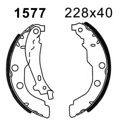 7320 BSF Wheel Suspension Wheel Bearing Kit