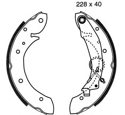 01589 BSF Gasket, cylinder head cover