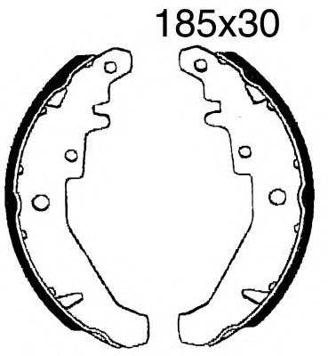 01592 BSF Gasket, cylinder head cover