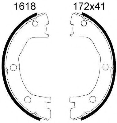 01618 BSF Gasket, cylinder head cover